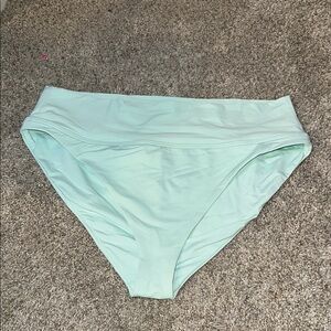 Bromelia Mint Green Bikini Bottom with Classic Cut